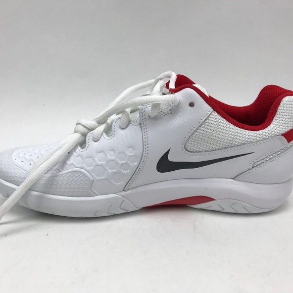 Nike Air Zoom Resistance Tennis White Red Sz 9